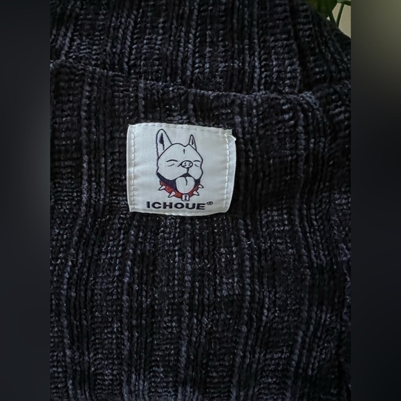 NWT Large Plus Navy Blue Dog sweater - Picture 8 of 10